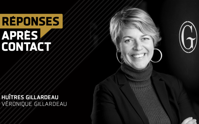 Réponses après contact : Véronique Gillardeau, Huîtres Gillardeau