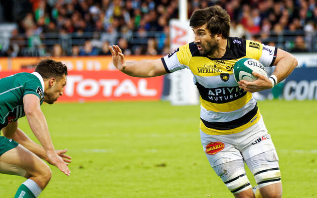 Romain Sazy titulaire avec les Barbarians