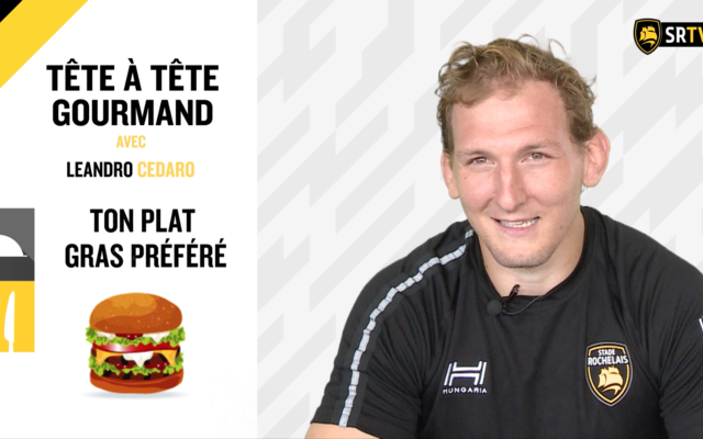 Tête à tête gourmand avec Leandro Cedaro !
