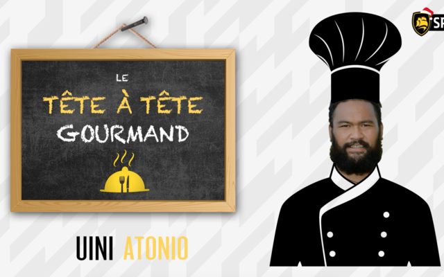 Tête à tête gourmand avec Uini Atonio ! 