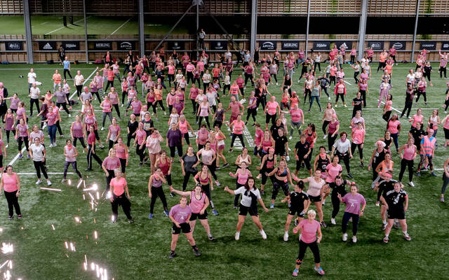 Une Zumba Rose de tous les records !