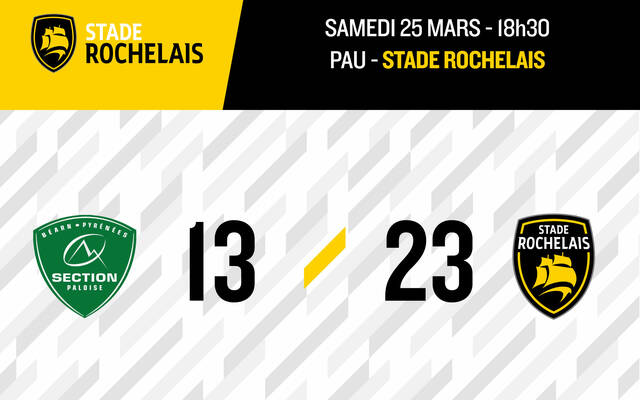 Victoire à Pau ! 