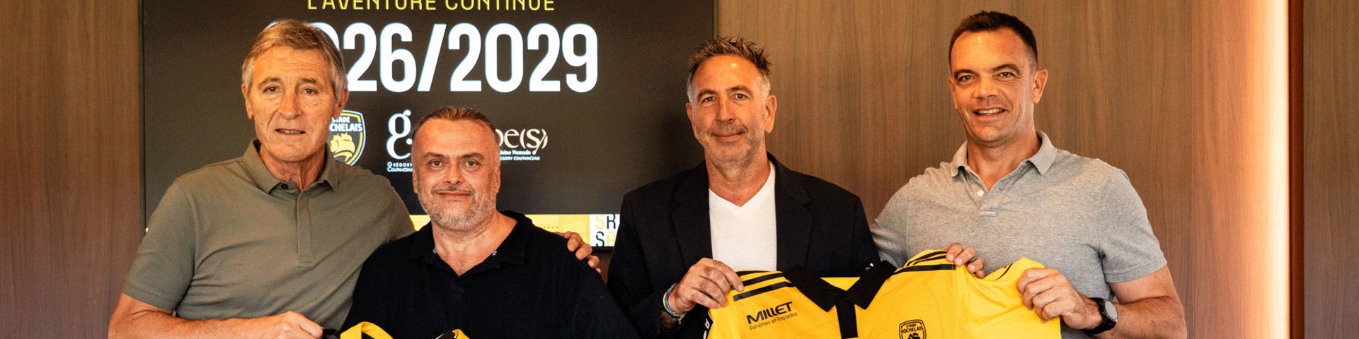 Avec Grégory Coutanceau, l'aventure continue jusqu'en 2029