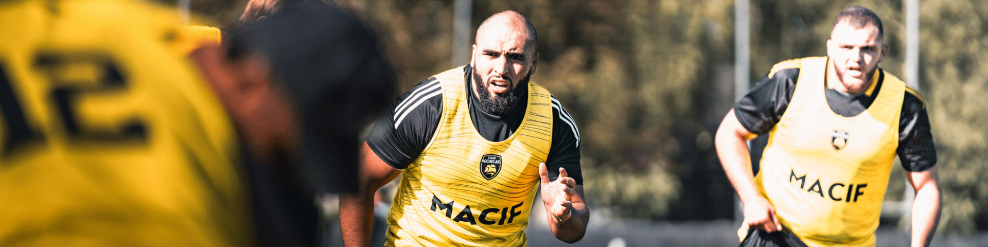 L'équipe pour le déplacement au Stadium !