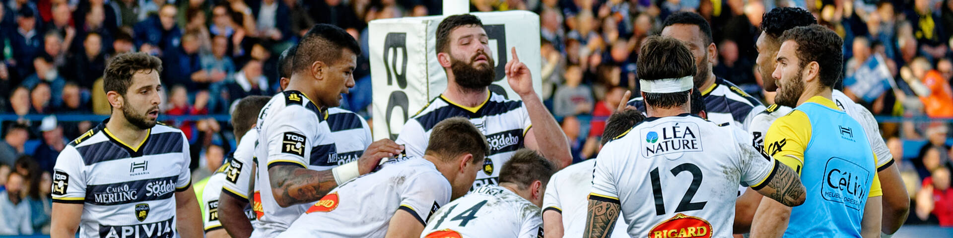 Lyon / Stade Rochelais : the team !
