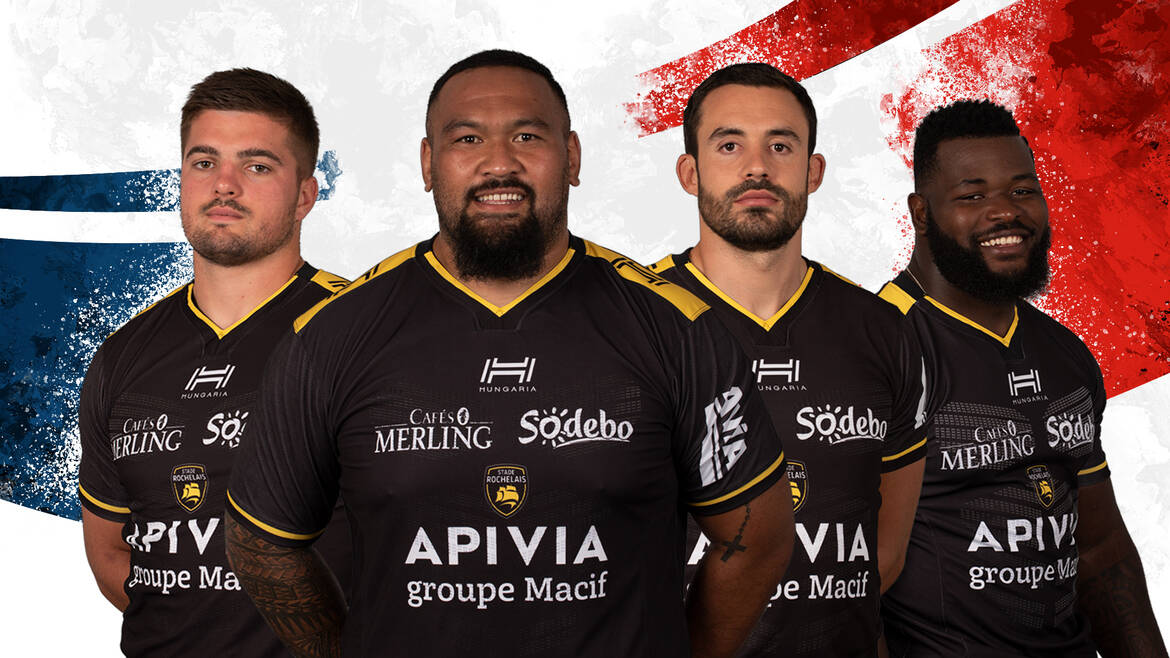 4 Rochelais face aux Gallois
