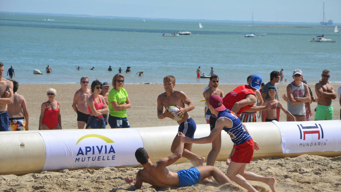 Beach Rugby Tour : RDV à Royan demain ! 
