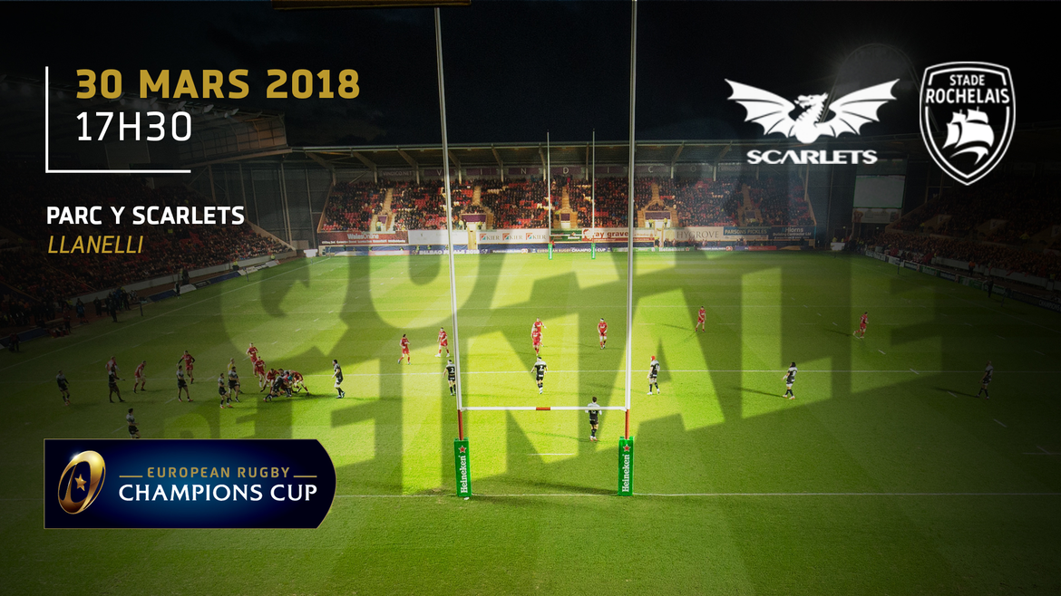 Billetterie Quart de finale Champions Cup
