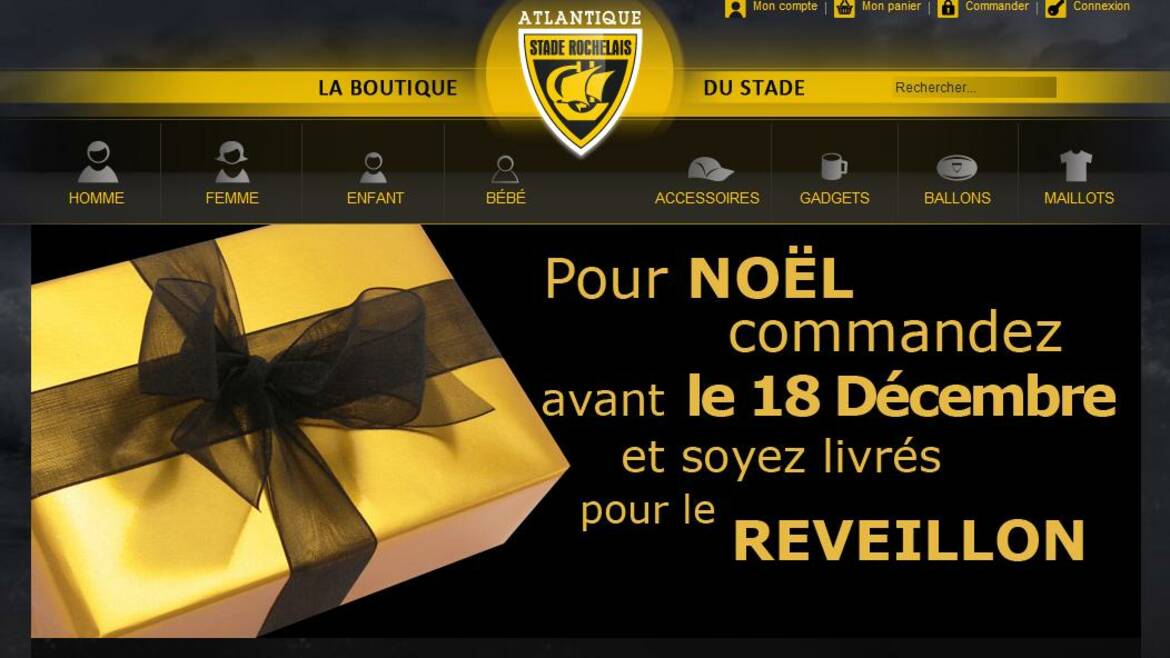 Boutique en ligne pour Noël