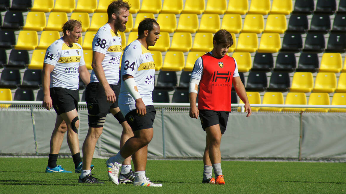 Brive - Stade Rochelais : le groupe ! 
