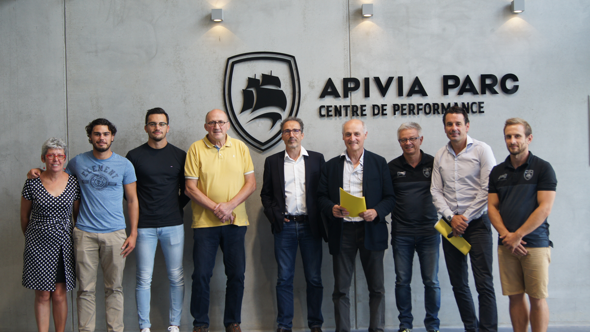 Construction d'un partenariat avec le SCO Rugby Club d'Angers 
