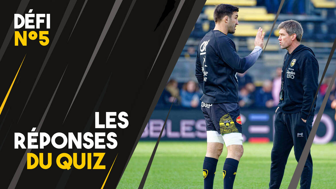 Défi 5 : les résultats du quiz ! 