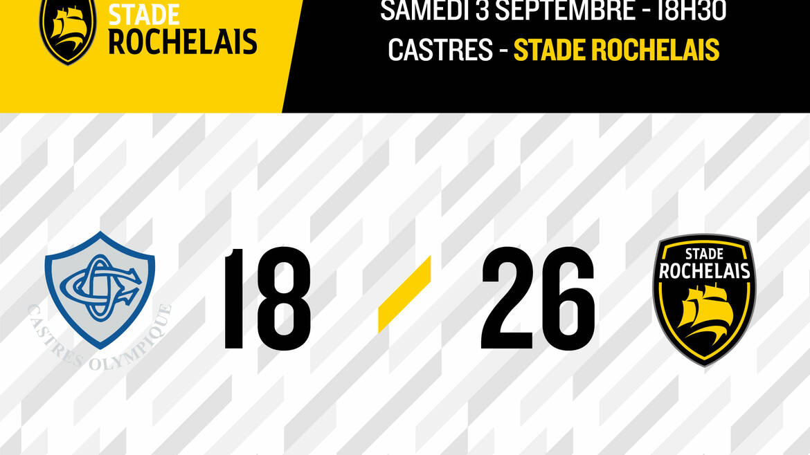 Deuxième victoire à l'extérieur !