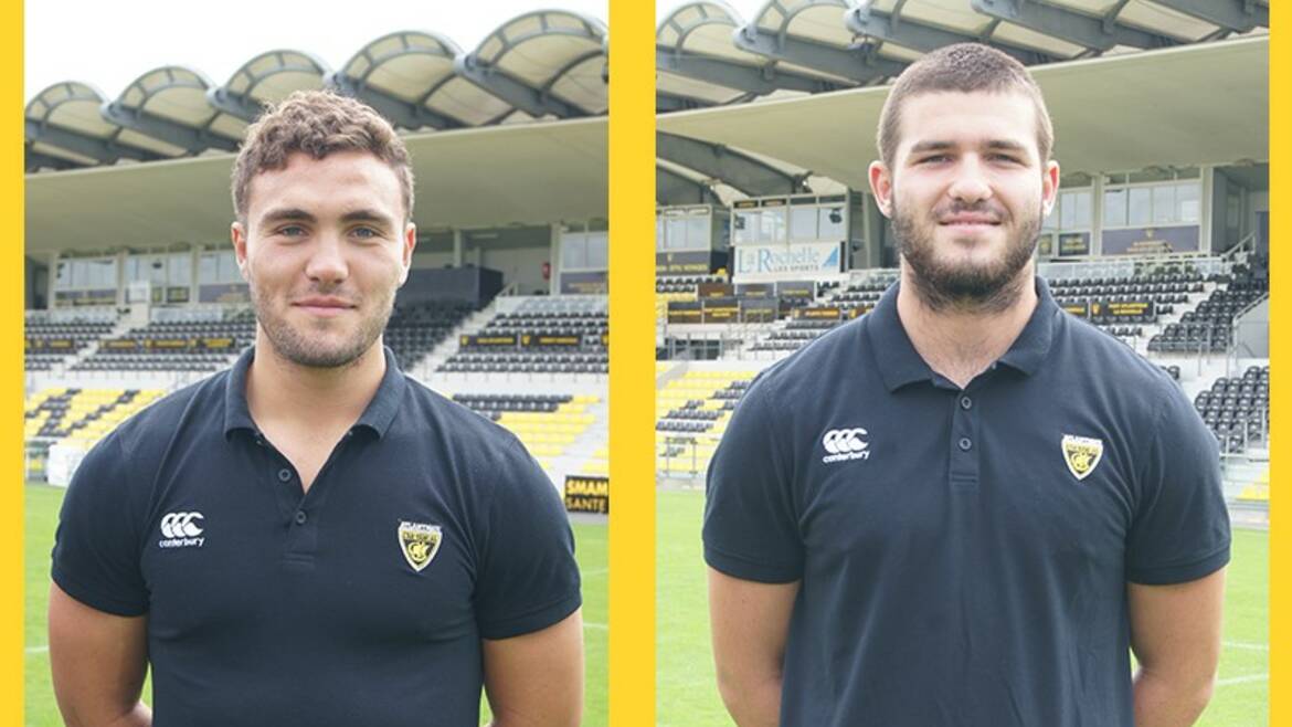 Eliott Roudil et Mathieu Tanguy en Equipe de France -19