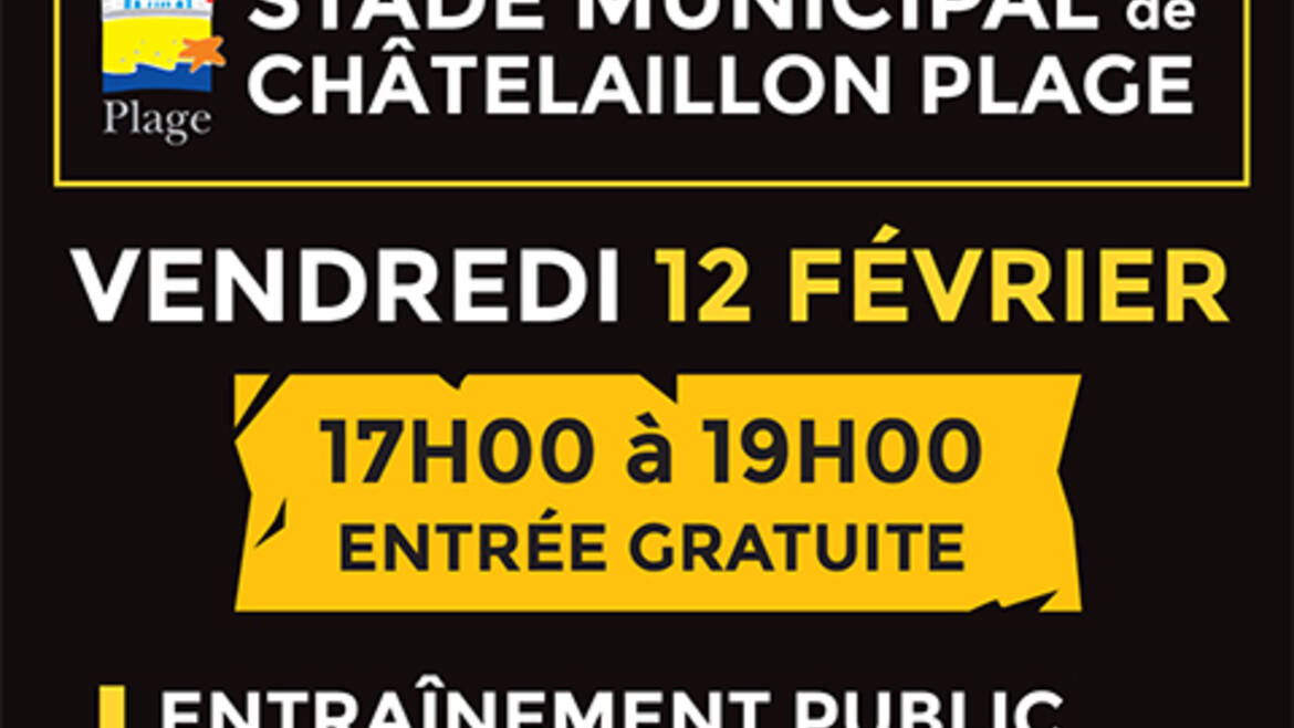 Entraînement délocalisé ! 