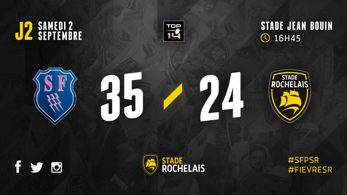 J2 - Stade Français 35-24 Stade Rochelais