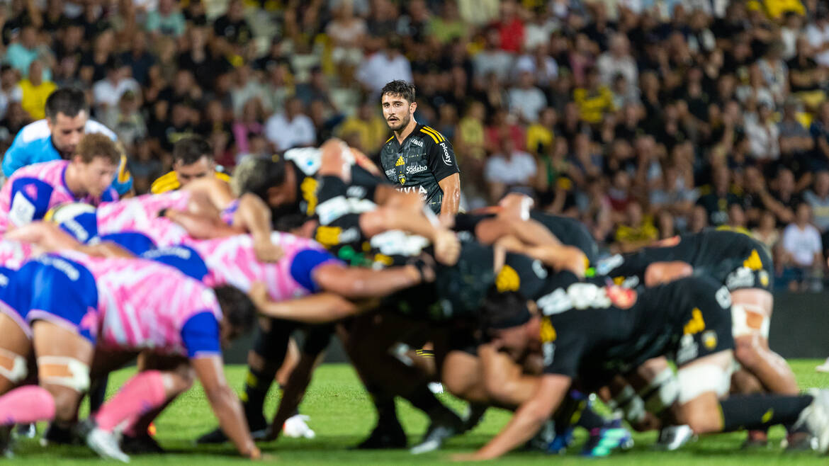 L'équipe pour la réception du Stade Français Paris ! 