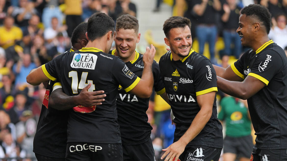 L'équipe pour le déplacement à Biarritz