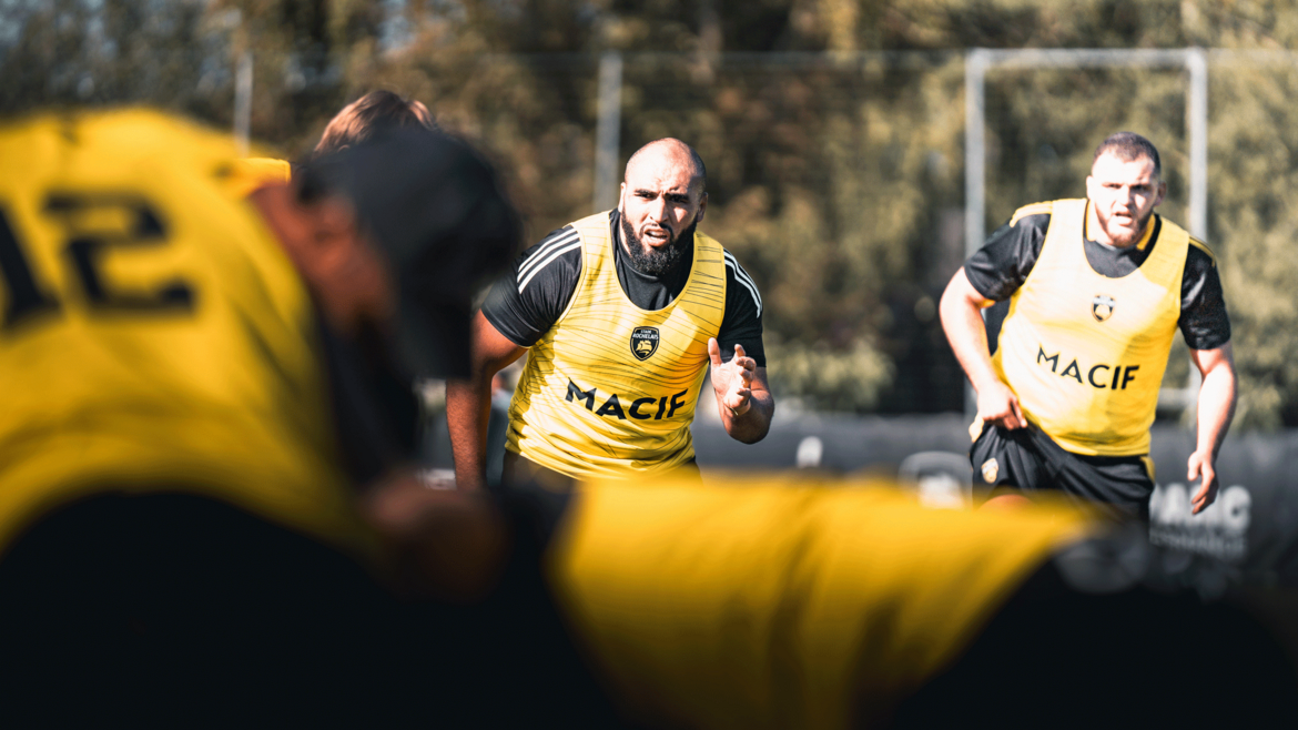 L'équipe pour le déplacement au Stadium !