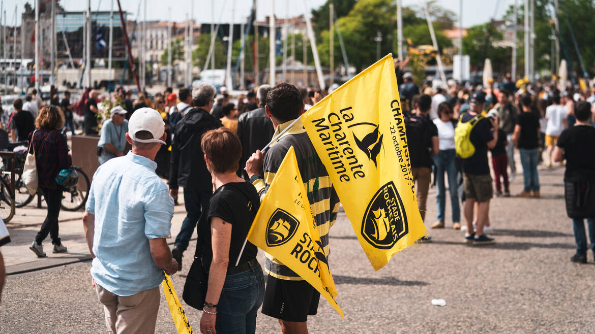 La finale du Top 14 sur le port ! 