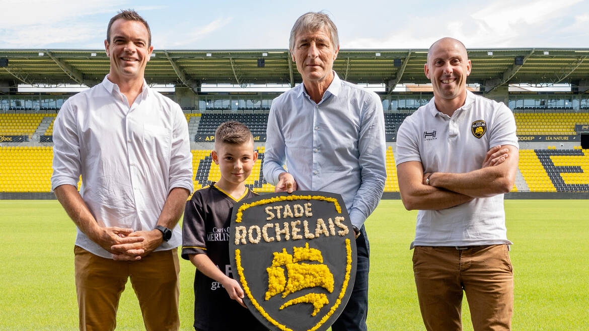 Le logo végétal du Stade Rochelais !