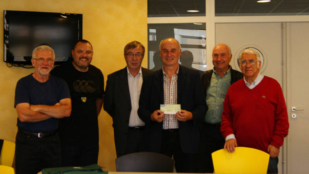 Le Stade Rochelais remercie le Lions Club 