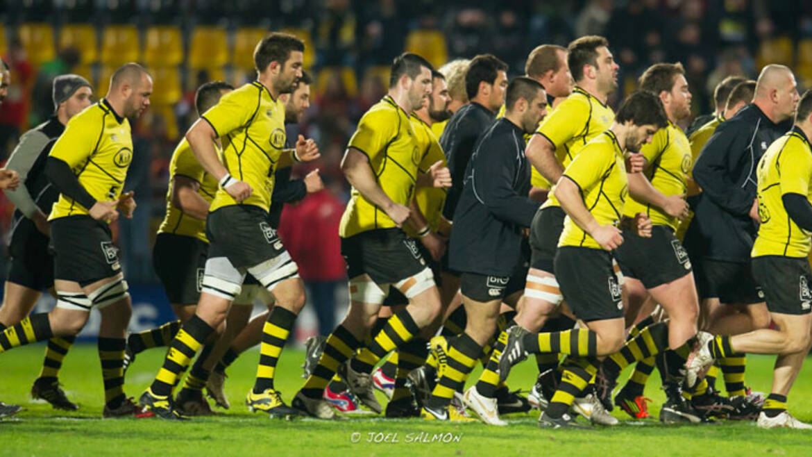 Le XV Rochelais contre Carcassonne