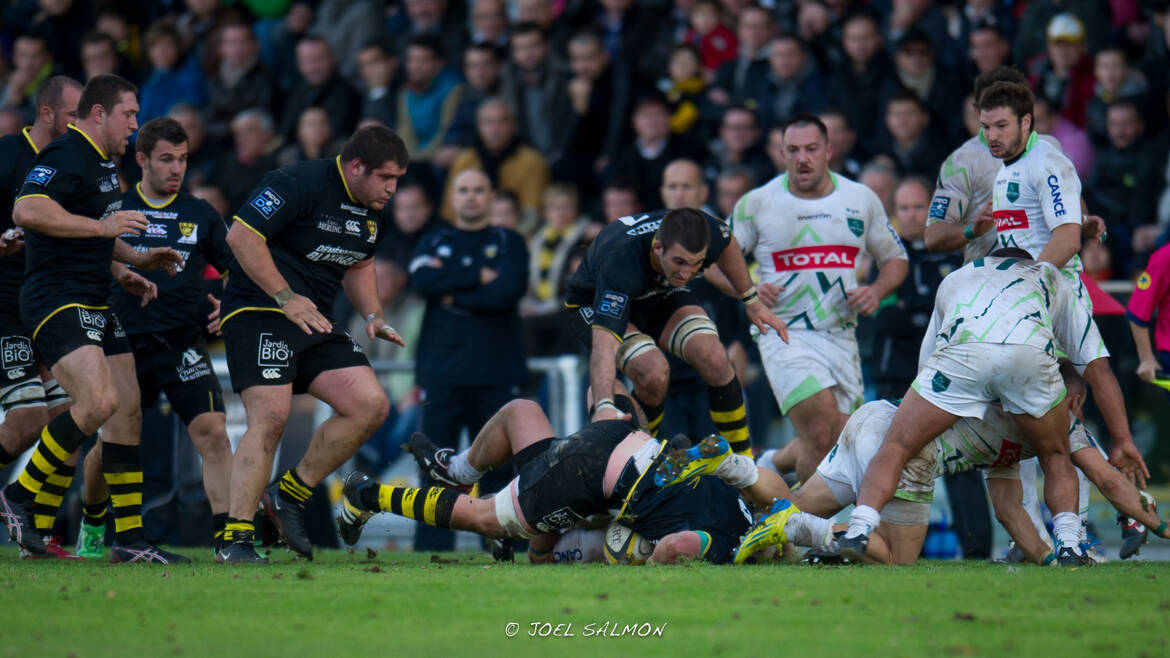 Le XV Rochelais contre Pau