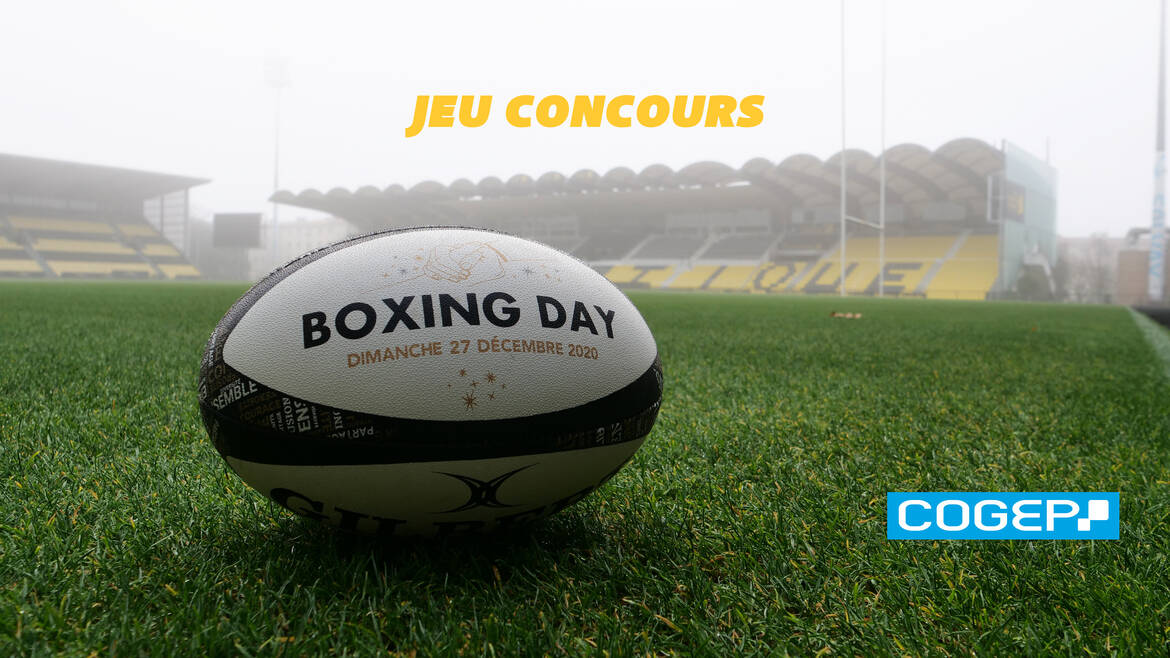 Les gagnants de notre jeu concours Boxing Day !