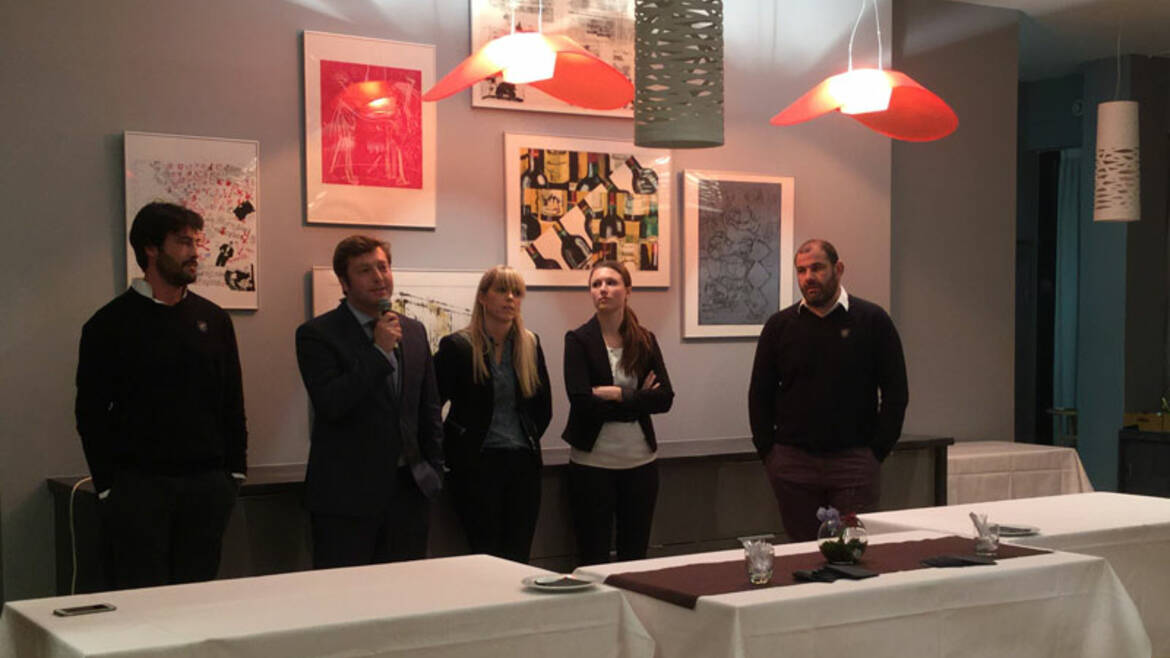 Les partenaires de l'ASR à l'Hôtel du Château