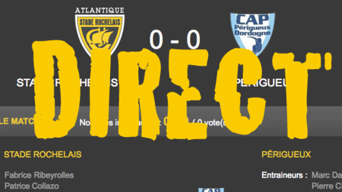 LIVE ASR - CA Périgueux