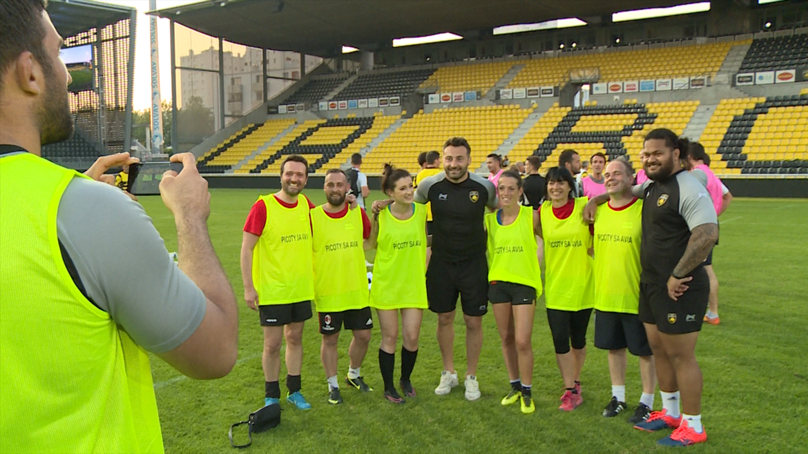 Minute Jaune et Noire - Touch Rugby du Club Partenaires ! 
