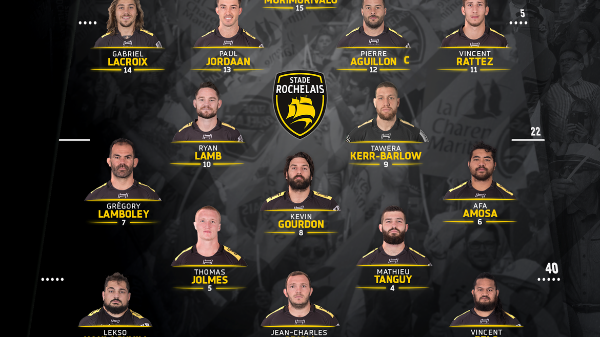 J15 - Oyonnax / Stade Rochelais : la compo !
