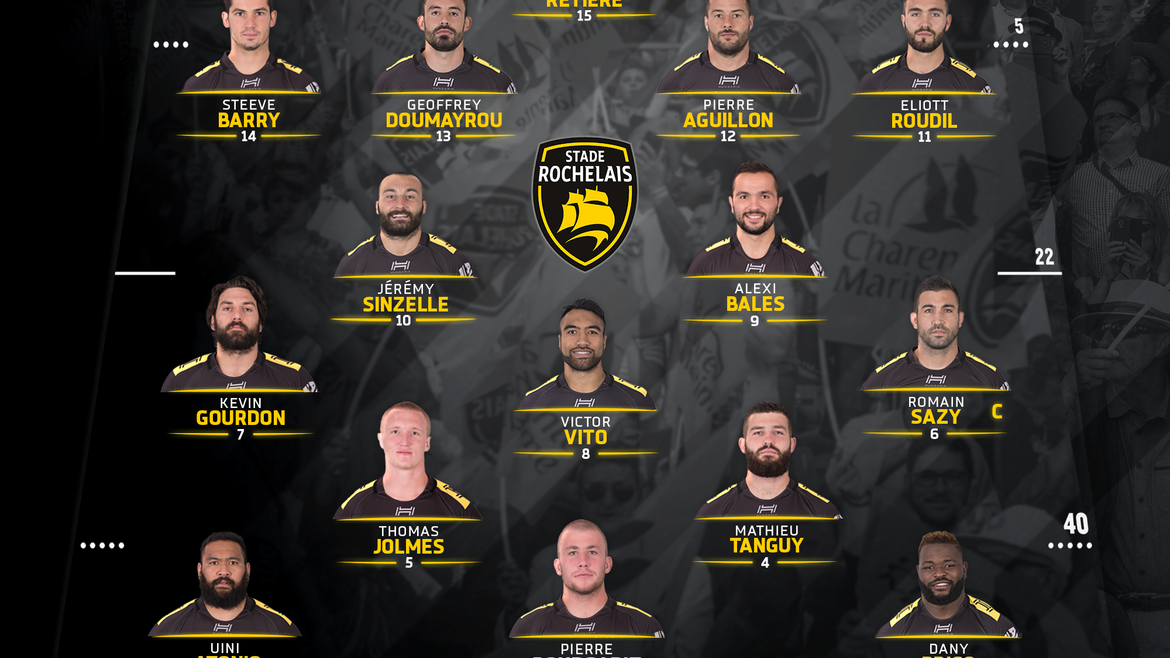 J24 - Stade Rochelais / Castres : la compo 