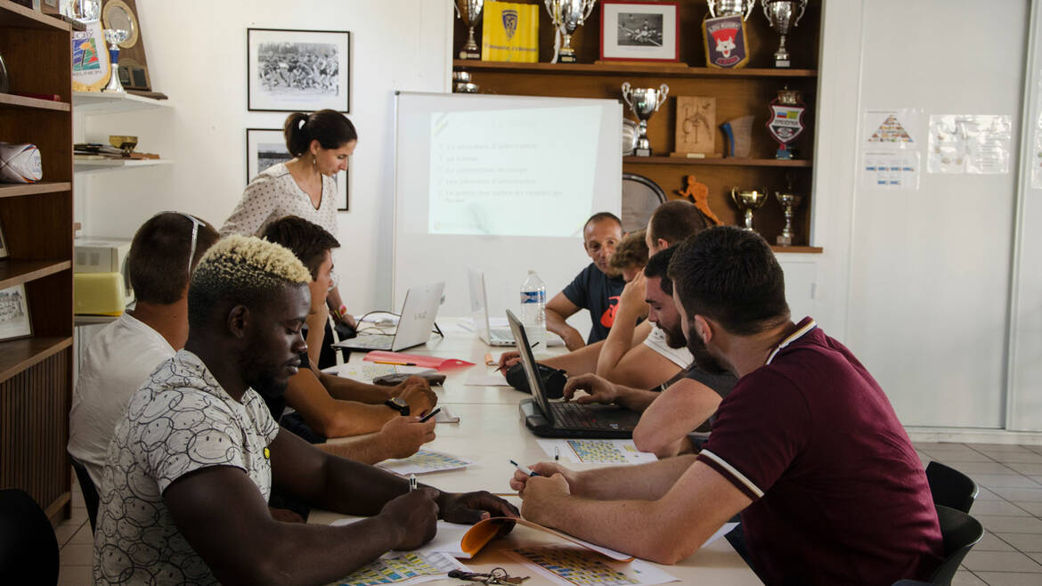 Rentrée des classes pour les BP JEPS du Stade Rochelais ! 