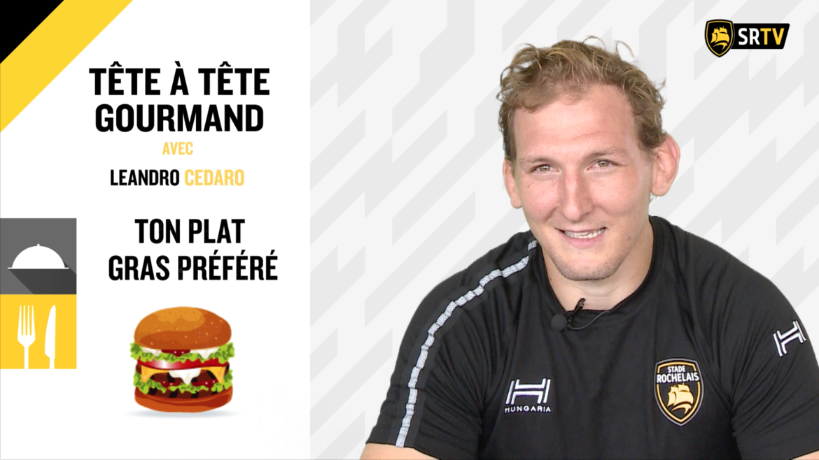 Tête à tête gourmand avec Leandro Cedaro !