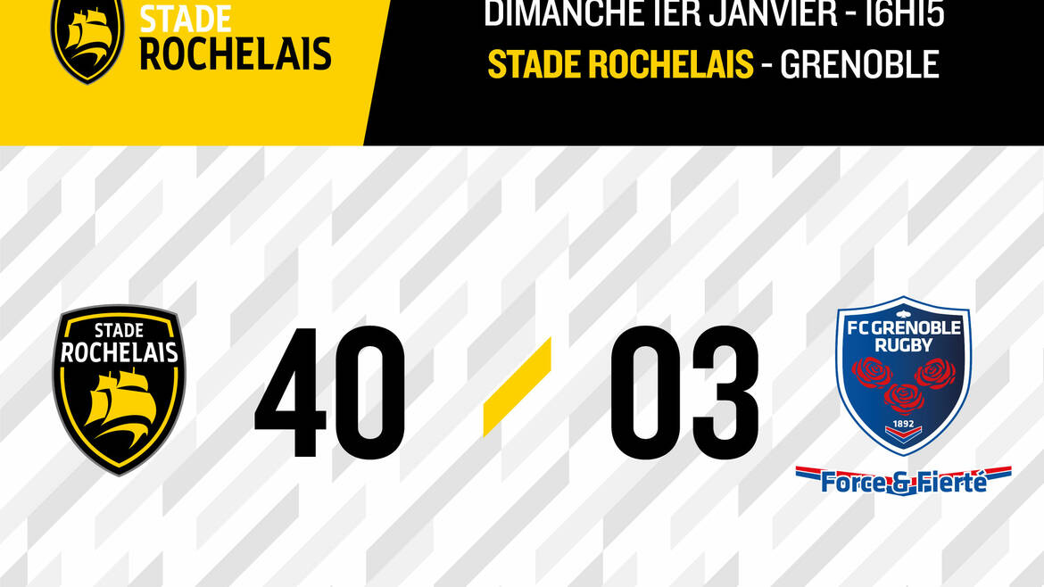 Victoire bonifiée face à Grenoble ! 
