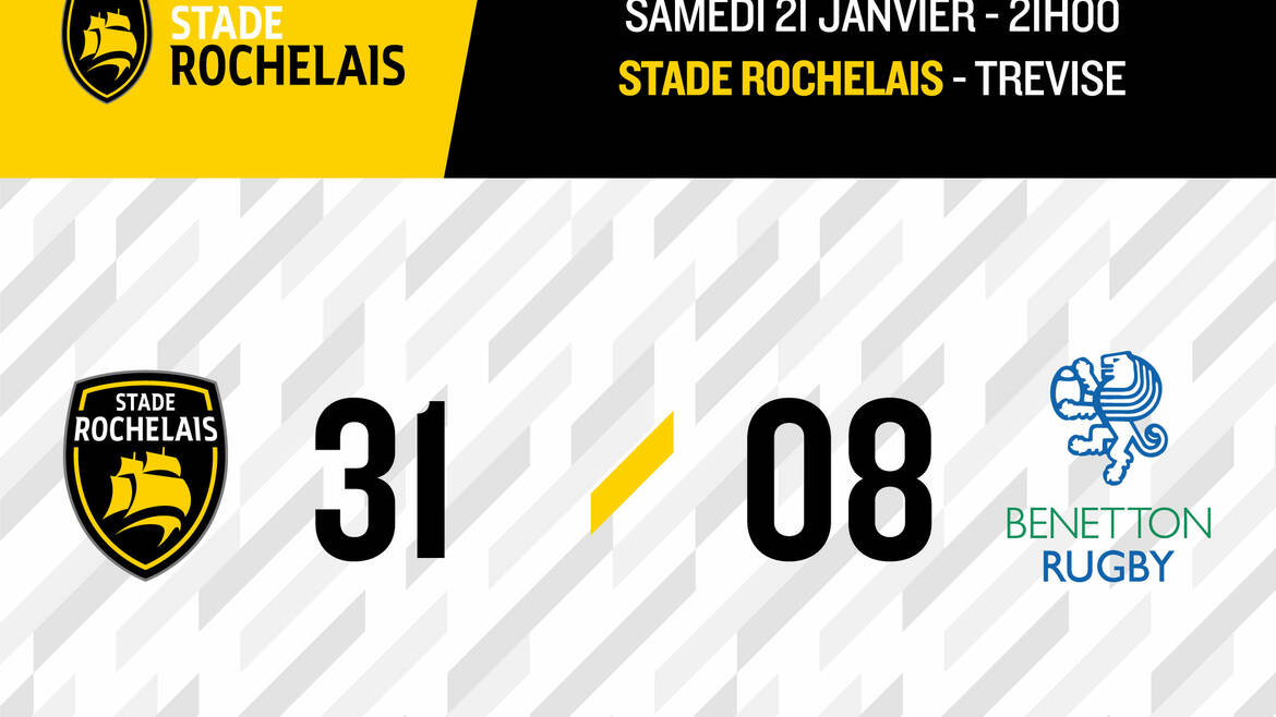 Victoire bonifiée face à Trévise