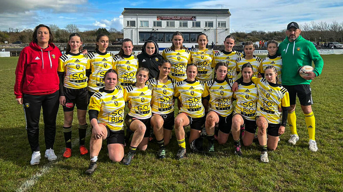 Les U15F en voyage en Irlande !