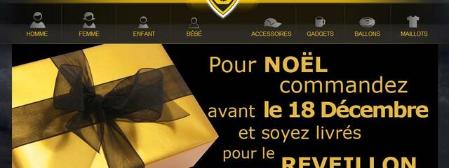 Boutique en ligne pour Noël