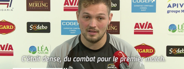 J1 - Brive / Stade Rochelais : le point presse !