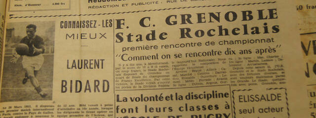 Dans le rétro du Stade : avant Grenoble !