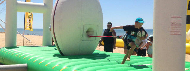 Deuxième étape du Beach Rugby Tour à Rivedoux !
