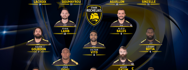 ERCC - J2 - Stade Rochelais / Ulster : la compo ! 
