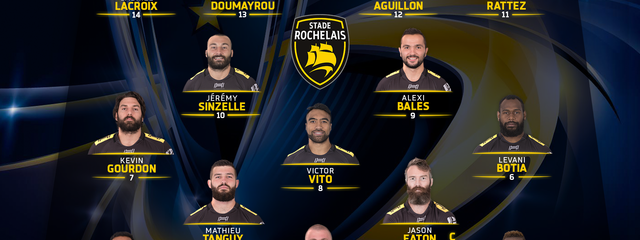 ERCC - J5 - Ulster / Stade Rochelais : la compo