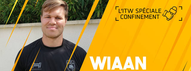 Interview confinement avec Wiaan Liebenberg