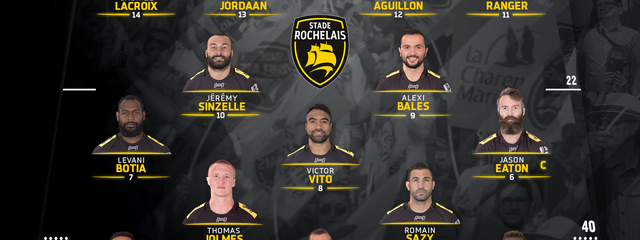 J12 - Stade Rochelais / Montpellier : la compo ! 