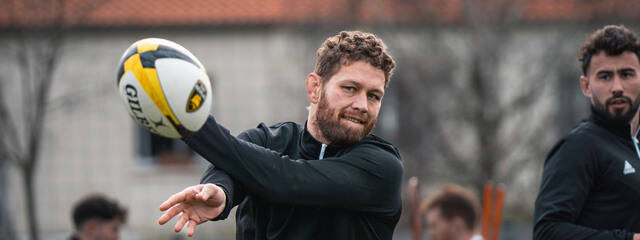 L'équipe pour la réception du Racing 92 ! 