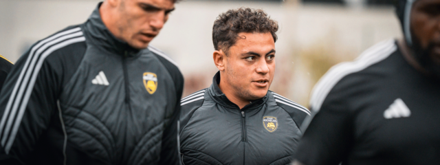 L'équipe pour la réception du Racing 92 ! 