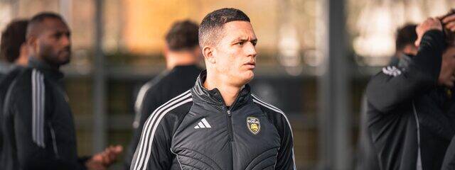 L'équipe pour le déplacement à Clermont